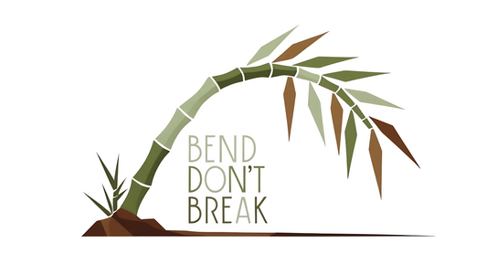 "Bend Don't Break" instant digital download, Motivational, Mantra, Affirmation, Printable