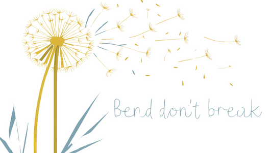 "Bend Don't Break" instant digital download, Motivational, Mantra, Affirmation, Printable