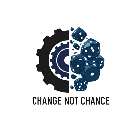 Change not change digital download, Motivational, Mantra, Affirmation, Dice and Gear